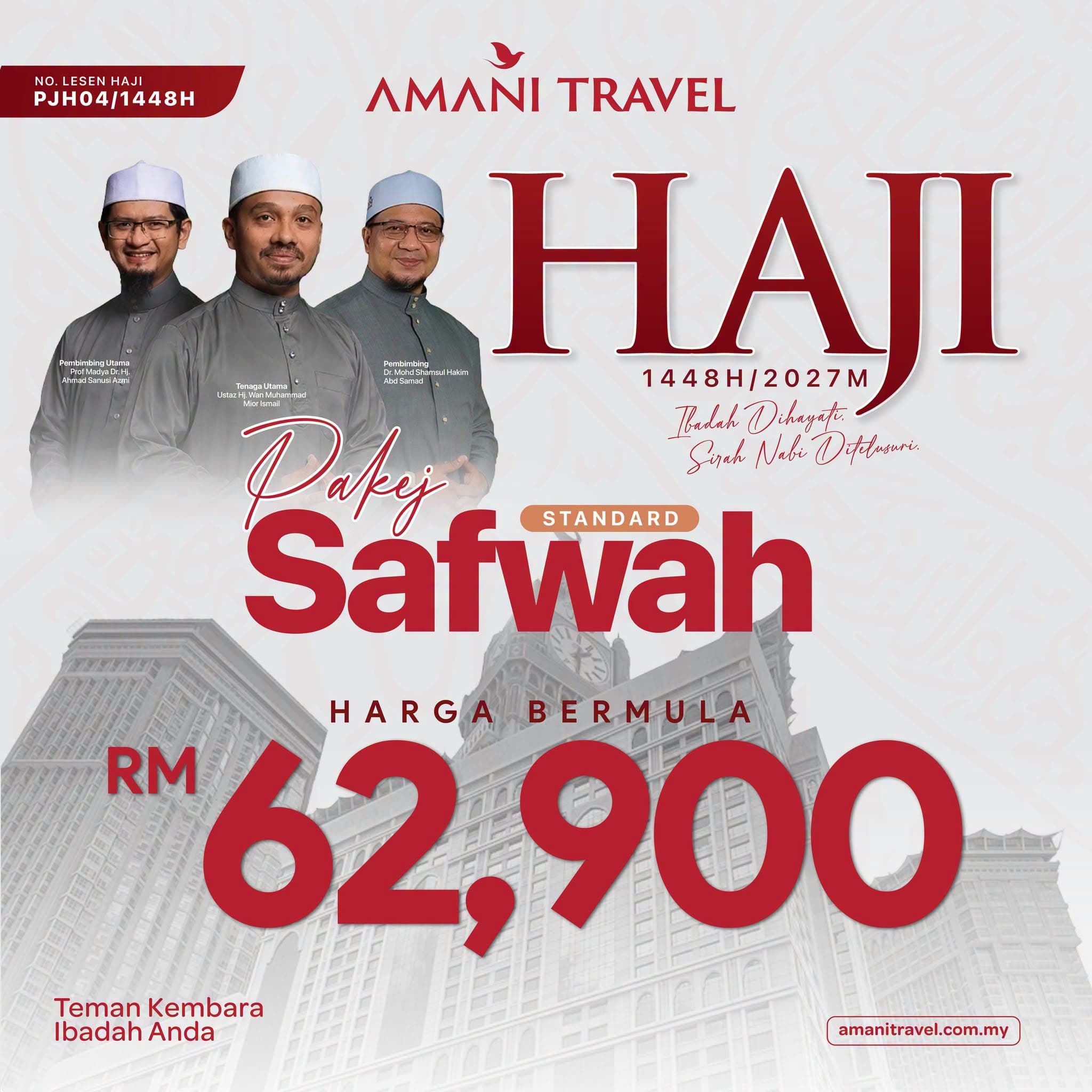 Pakej Safwah Standard – Khemah Muaisim