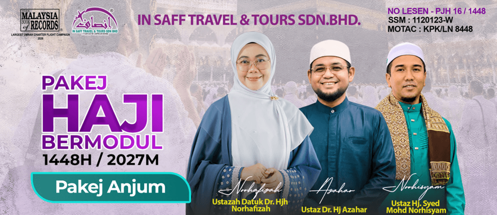 Pakej Anjum A (Singkat) 30-35 Hari, 1448H/2027M