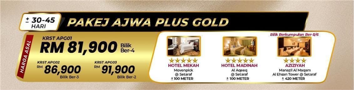 AJWA PLUS GOLD