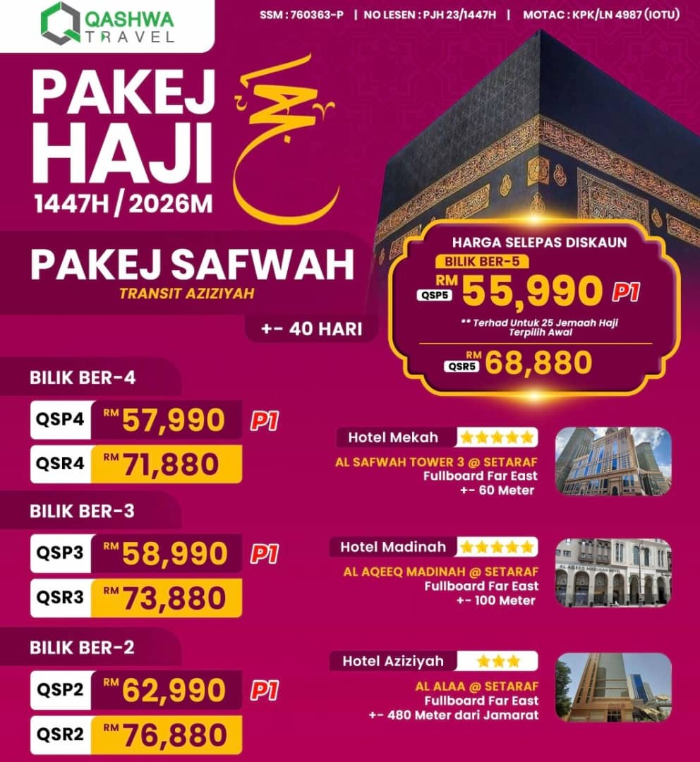 QASHWA SAFWAH – BERLIMA (P1)
