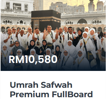 PAKEJ SAFWAH PREMIUM FULLBOARD (12H10M) -JAN/FEB 2026